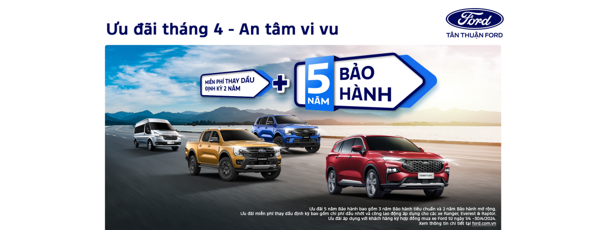 Ưu đãi tháng 4 - An Tâm Vi Vu